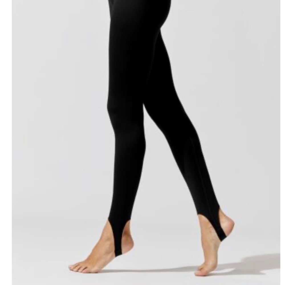 Carbon38 Stirrup Barre Leggings Small